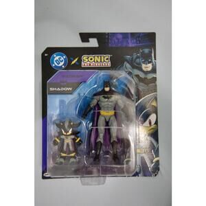 DC Sonic the Hedgehog Batman & Shadow Action Figure Set